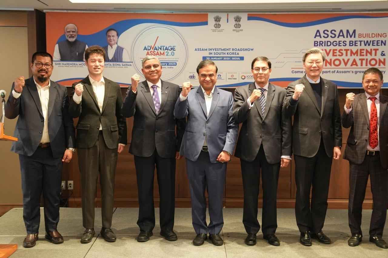 Assam CM’s Seoul Visit Sparks Interest Among South Korean Investors  .