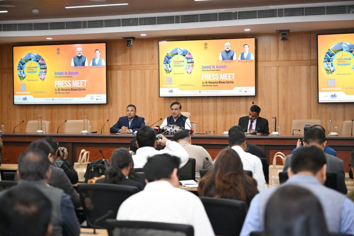 Ministerial discussion regarding Advantage Assam 2.0