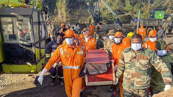 Five More Bodies Recovered from Umrangshu Coal Mine After 44 Days; Identities Yet to Be Established