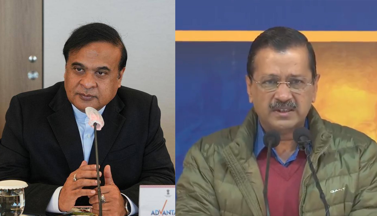 Himanta Biswa Sarma Unleashes Scathing Attack on Arvind Kejriwal, Labels Him “Lying Machine”