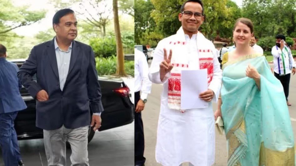 Assam CM Sarma Questions Congress MP Gogoi’s West Bank Visit, Sparks Political Row
