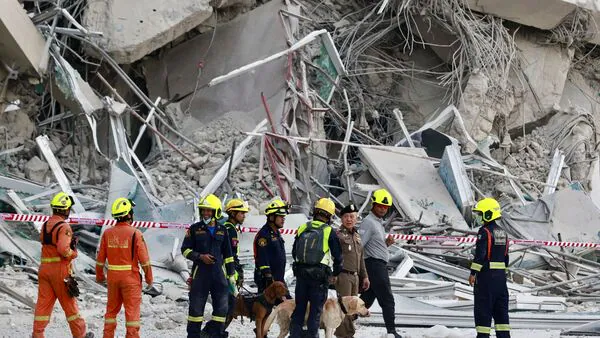 7.7 Magnitude Earthquake Strikes Myanmar, Tremors Felt Across NE India, Bangkok; 2 Dead