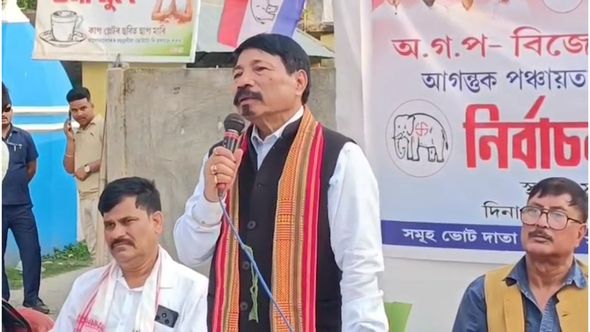 “AGP Leader Atul Bora Slams Congress-AIUDF Alliance as ‘Threat to Assam’s Unity'”