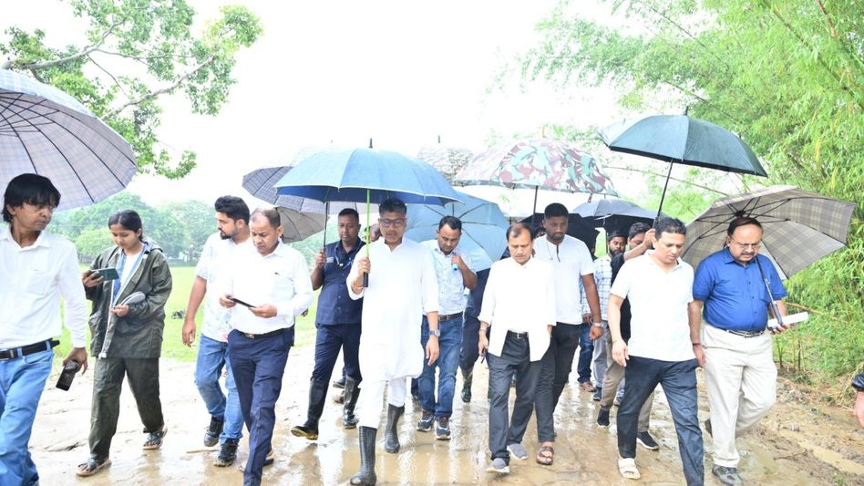 “Zero Tolerance for Corruption in Flood Projects: Assam Minister Suspends Engineer Over Substandard Work”