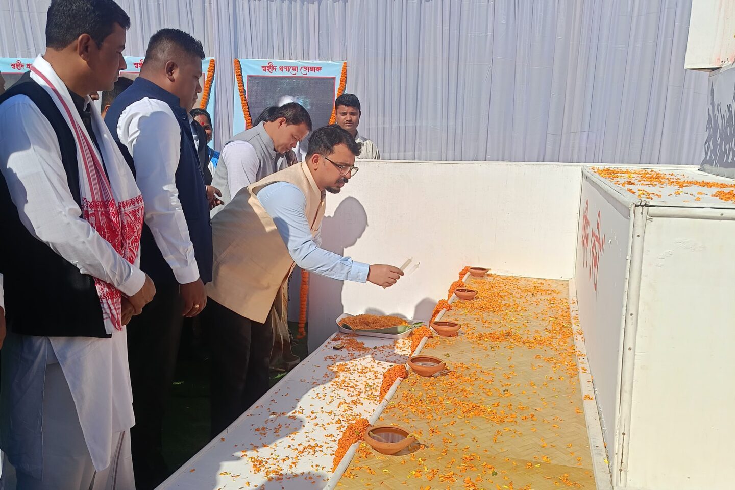 Thousands pay solemn tribute to Assam Movement Martyrs in Tinsukia, Margherita