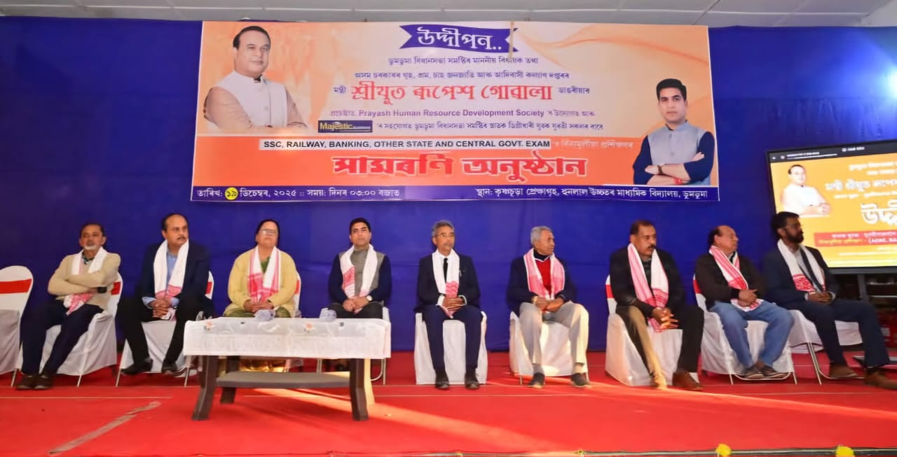 Uddipan’ lights path for aspirants : Free coaching initiative earns praise in Doomdoom