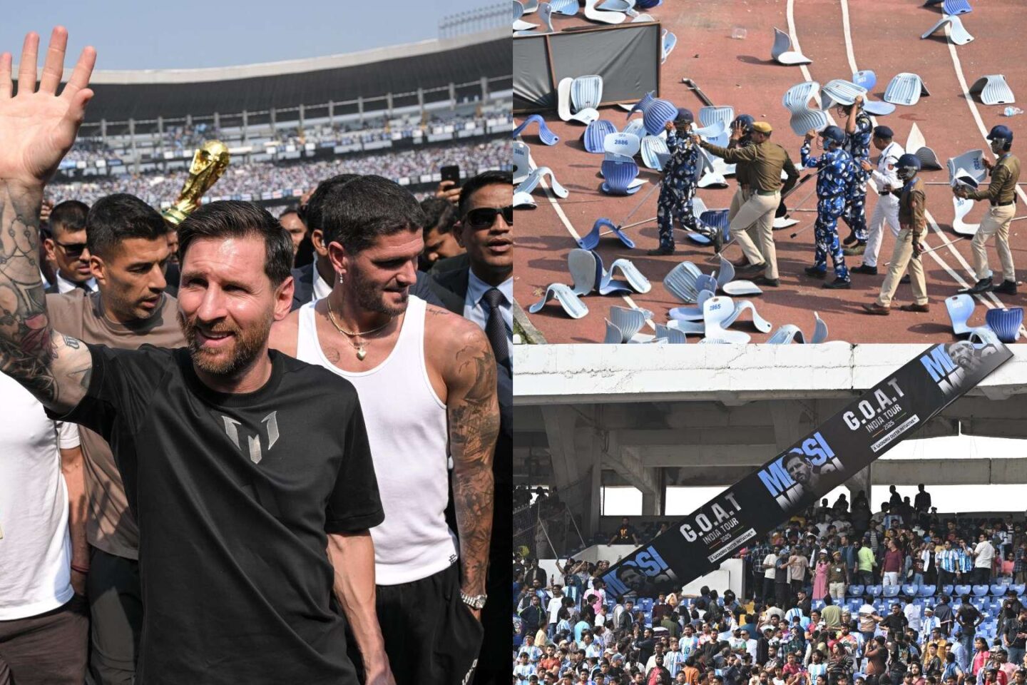 Lionel Messi’s Kolkata Event Turning Into Total Chaos