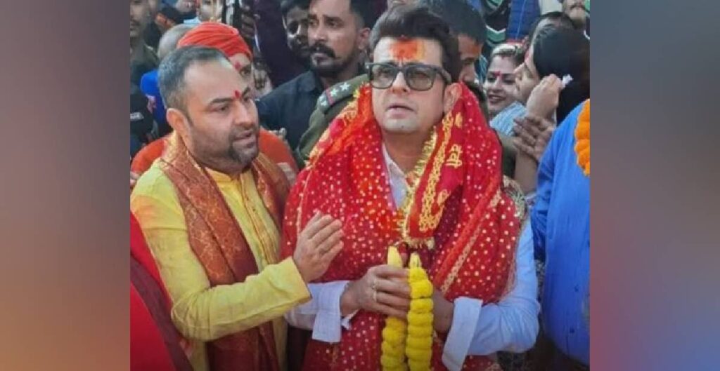 Sonu Nigam Visits Kamakhya Temple Ahead of Debut Solo Concert in Guwahati