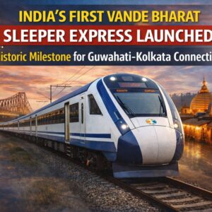 India's First Vande Bharat Sleeper Express Launched: Historic Milestone for Guwahati-Kolkata Connectivity