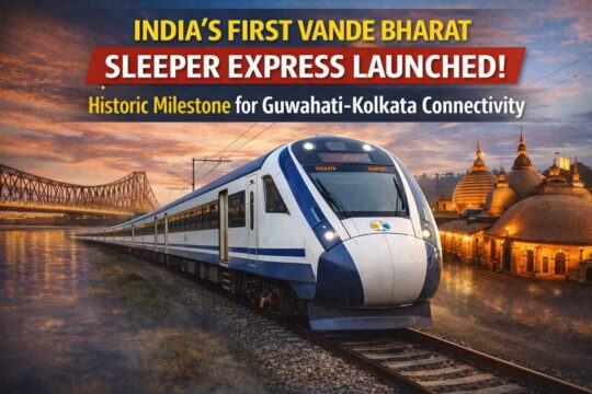 India's First Vande Bharat Sleeper Express Launched: Historic Milestone for Guwahati-Kolkata Connectivity