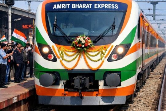 Amrit Bharat Express Train Launched on 18 jan from Dibrugarh to Gomti Nagar: Historic Boost for Assam and Northeast Connectivity