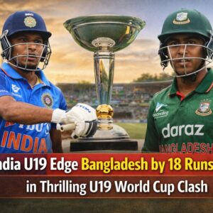 India U19 Secure Thrilling 18-Run DLS Victory Over Bangladesh in ICC U19 World Cup 2026: Remain Unbeaten