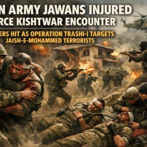 Indian Army Jawans Injured in Fierce Kishtwar Encounter: 8 Soldiers Hit as Operation Trashi-I Targets Jaish-e-Mohammed Terrorists