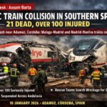 Spain train accident in Córdoba leaves 21 dead and over 100 injured after high-speed trains collide near Adamuz. Latest updates on the devastating derailment, rescue efforts, and investigation into this tragic train accident.