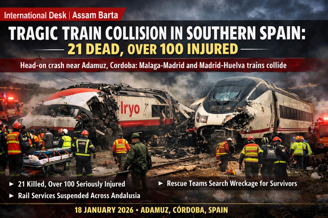 Tragic Train collision in Southern Spain: 21 Dead, Over 100 Injured