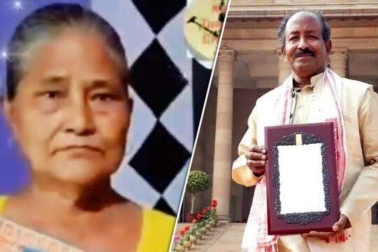 Padma Shri Honour for 2 Artists from Assam:Nuruddin Ahmed and Pokhila Lekthepi