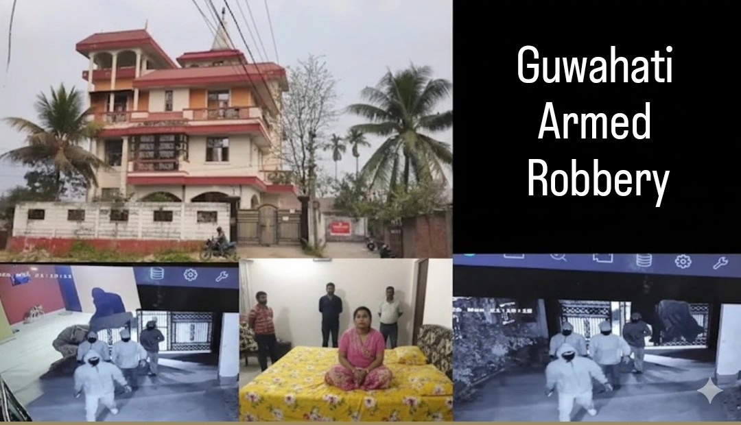 Guwahati Armed Robbery: 4 Masked Men Loot Anil Deka’s Home