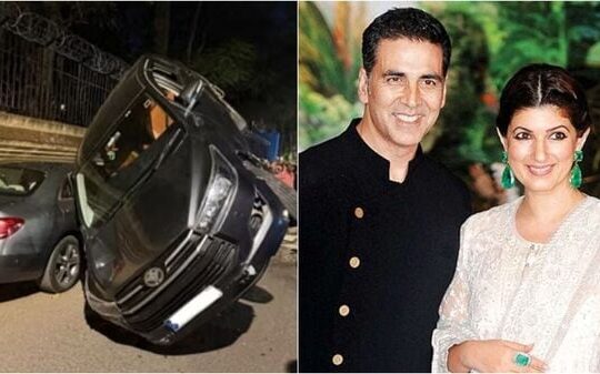 Akshay Kumar Escapes Injury in Juhu Convoy Road Accident on 19 january