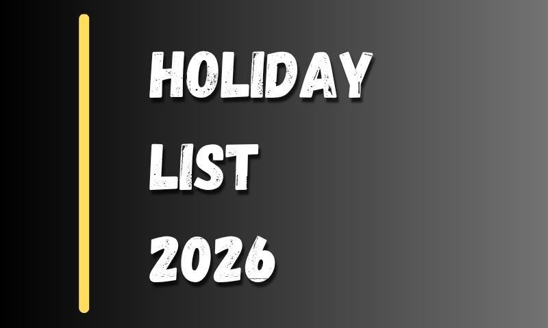 Assam Government Releases Official Holiday List for 2026
