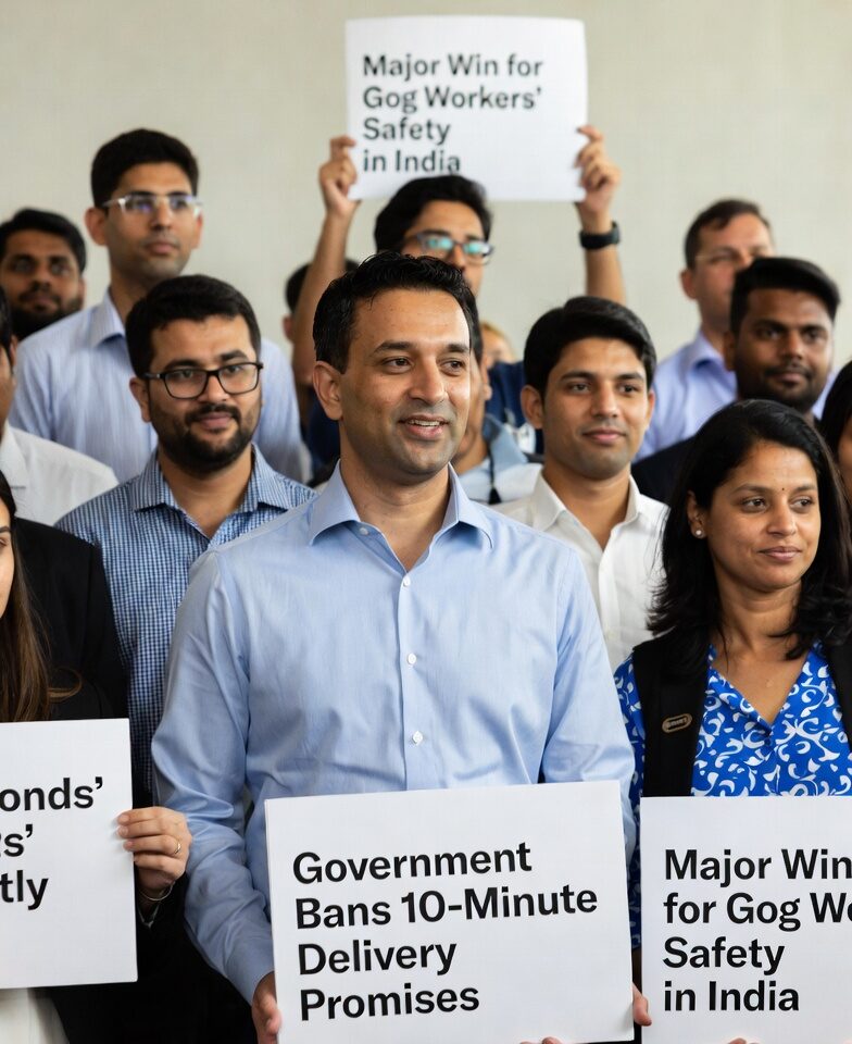 Government Bans 10-Minute Delivery Promises: Major Win for Gig Workers’ Safety in India