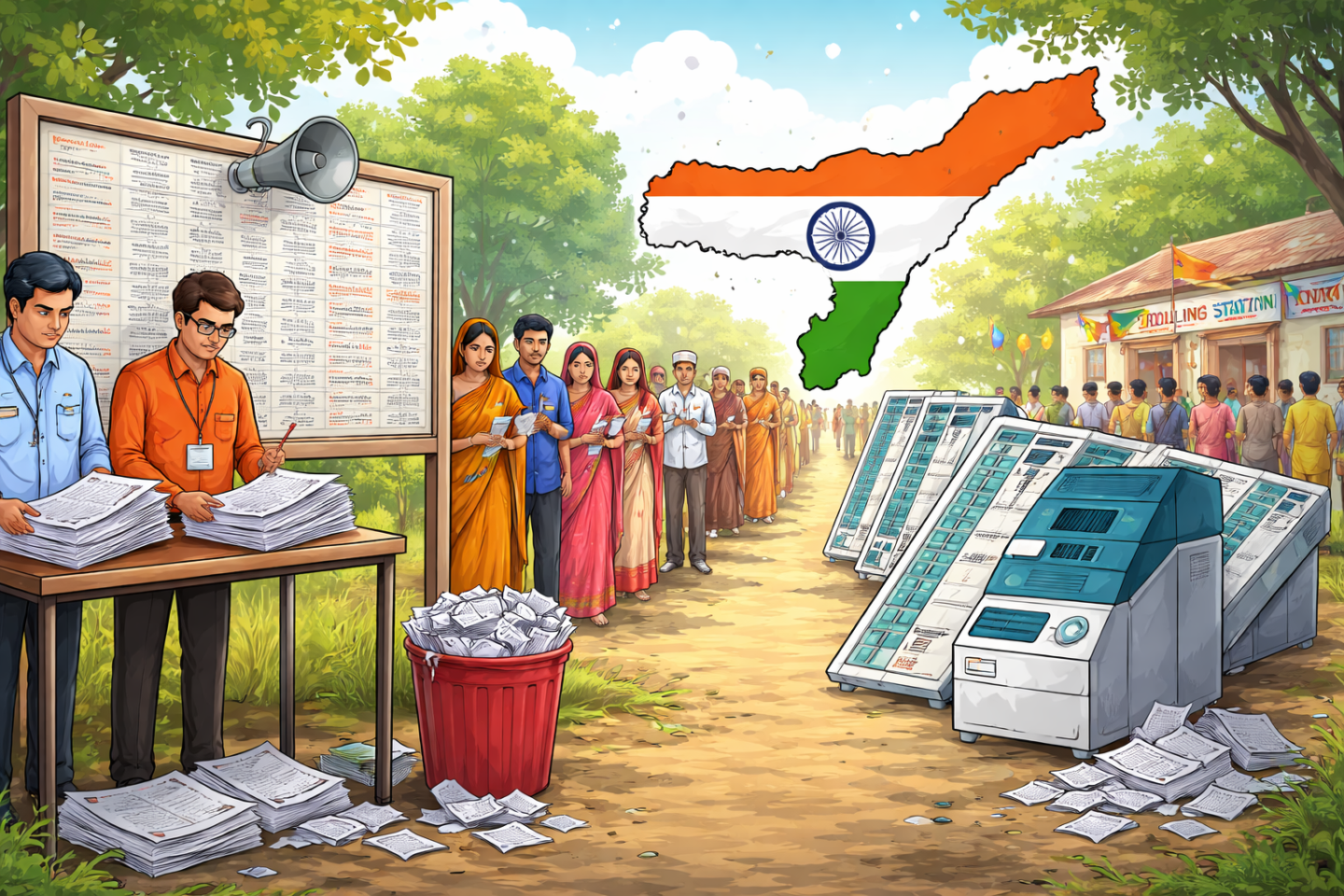 Assam Final Voter List Released: 2.43 Lakh Names Removed Ahead of Assembly Polls