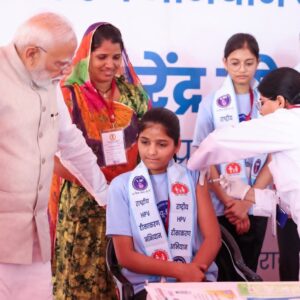 PM Modi Launches Historic HPV vaccination Drive: 1.2 Crore Girls Empowered!