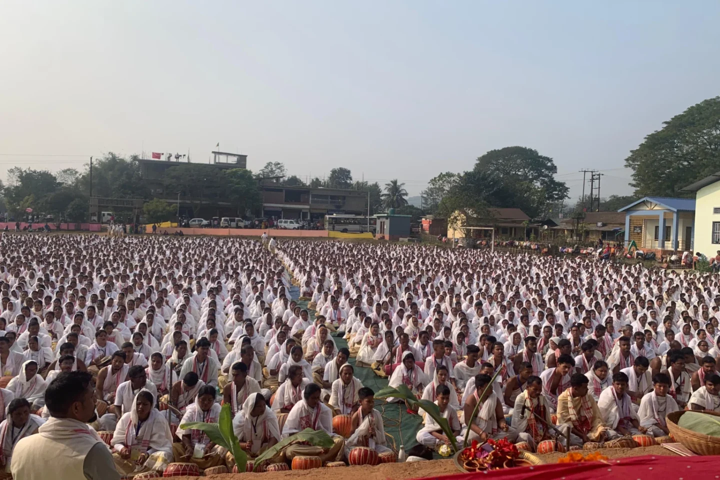 15,555 Women Set World Record in Dihanam at Jerenga Pathar