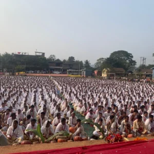 15,555 Women Set World Record in Dihanam at Jerenga Pathar