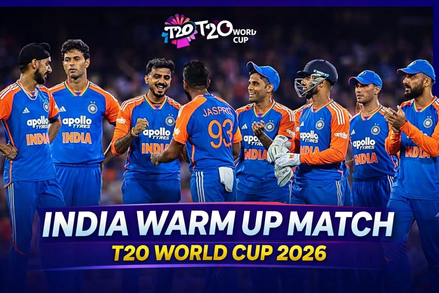 India Warm Up Match T20 World Cup 2026: Full Schedule, Venues, Timings & Key Takeaways