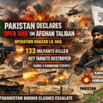 Pakistan-Afghanistan Border Clashes Erupt: 133 Taliban Slain in Savage Blow