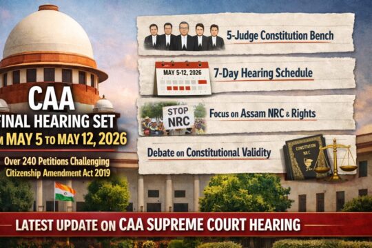 Supreme Court Sets CAA Final Hearing: 240+ Petitions Face Historic Verdict