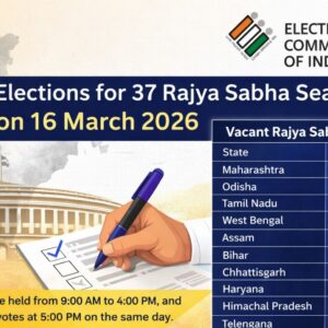 Massive 37 Rajya Sabha Seats Up for Grabs – Epic Battle Begins