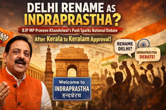 Shocking Demand: Delhi Rename as Indraprastha in 2026 Surge