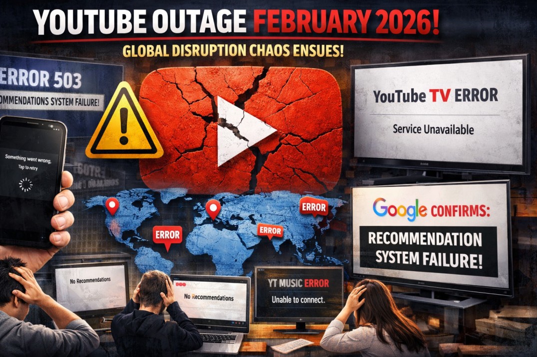 Shocking YouTube Outage 2026: Chaos Hits Millions Hard