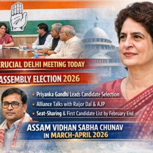 Congress Holds Crucial Delhi Meeting Today on Assam 2026 polls