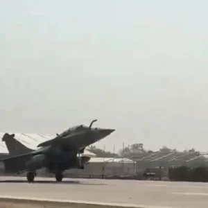 Historic Fighter Jet Landing on Moran Highway Completed