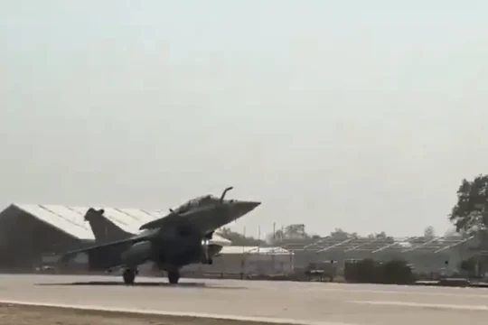 Historic Fighter Jet Landing on Moran Highway Completed