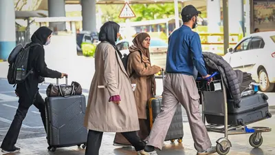 70 Indian Students Come Back Safely From War-Torn Iran!