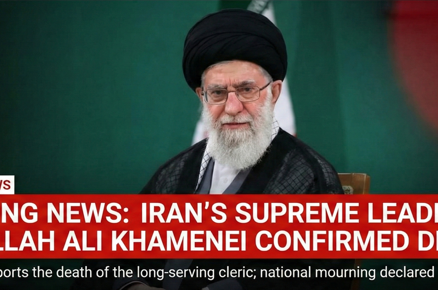 Ayatollah Khamenei Dead: Iran Supreme Leader Killed in US-Israel Airstrike, Trump Confirms
