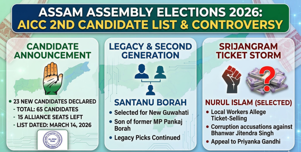 Congress Releases The Second List of 23 Candidates