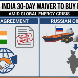 India 30-Day Waiver to Buy Russian Oil