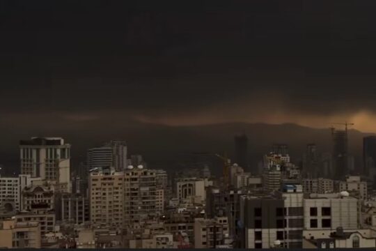 Terrifying Black Acid Rain in Iran Chokes 15 Million Lives