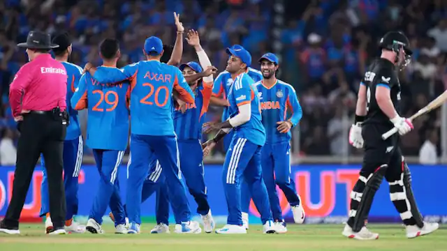 India Crushes New Zealand by 96 Runs to Claim Epic T20 Glory