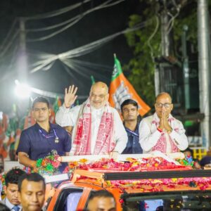 Amit Shah Predicts Landslide Victory for NDA in Assam Assembly Election