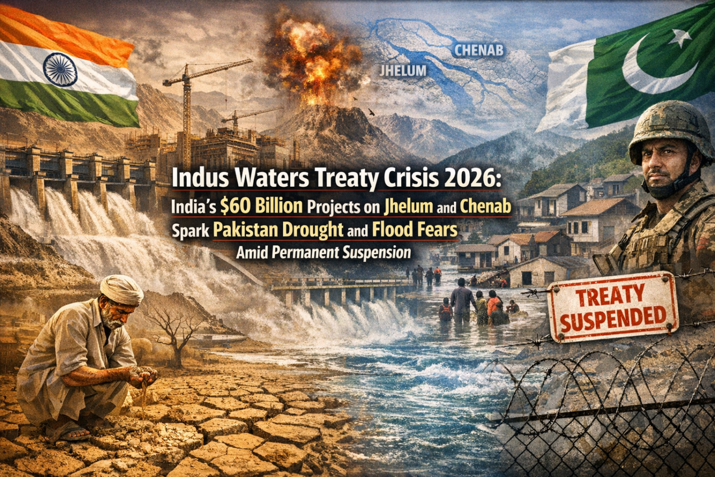 Indus Waters Treaty Crisis: India’s $60B Power Grab Sparks Fury