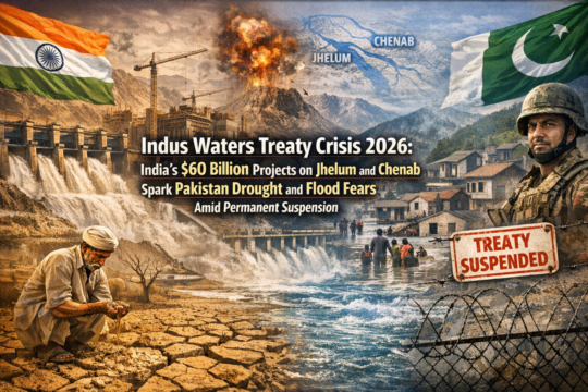 Indus Waters Treaty Crisis: India’s $60B Power Grab Sparks Fury