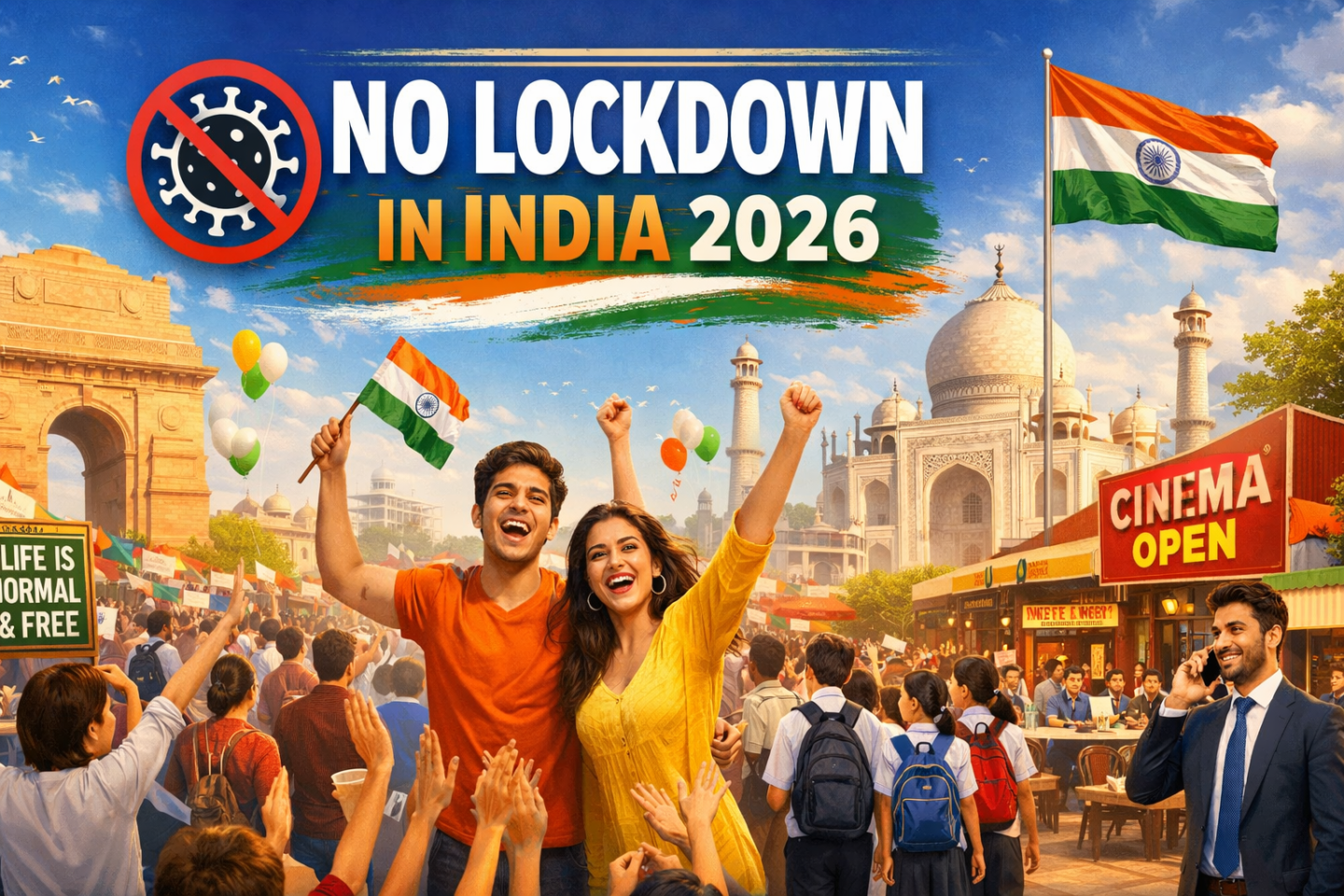 No Lockdown in India 2026: 100% False Rumours Busted!