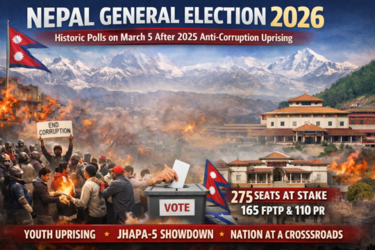 Nepal's 2026 Election:: Historic Polls on March 5 After 2025 Anti-Corruption Uprising – Key Contenders, Jhapa-5 Battle & What’s at Stake