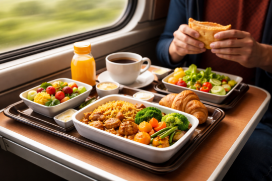 Big Relief: Food in Train Services Continue Without Stop