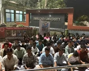 Dibrugarh University Students Launch 36-Hour Epic Hunger Strike